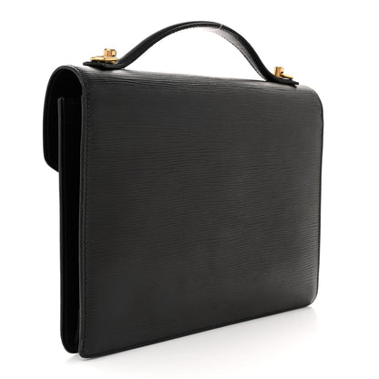 Louis Vuitton Epi Monceau Black 3 of 20