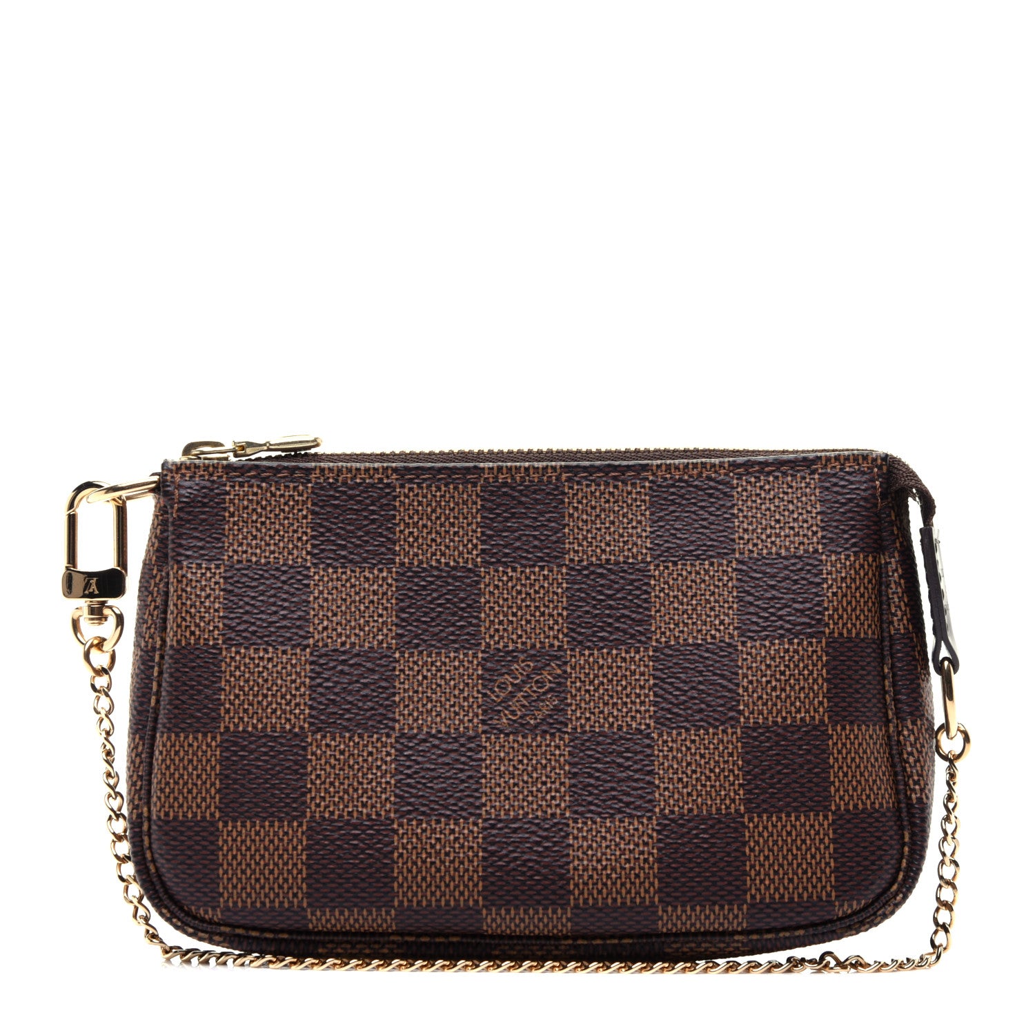 Louis Vuitton Damier Ebene Mini Pochette Accessories 1 of 12