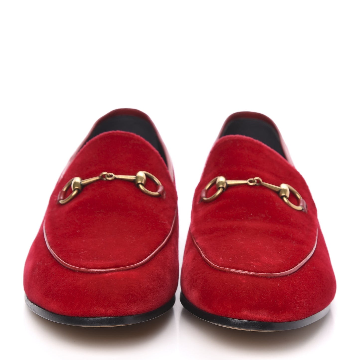 Velvet Horsebit Womens Jordaan Loafers 41 Hibiscus Red