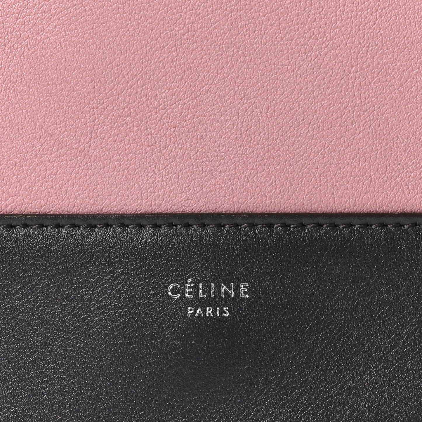 Shiny Smooth Calfskin Medium Frame Shoulder Bag Liquorice Antique Rose
