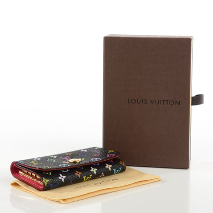 Louis Vuitton Monogram Multicolor Multicles 4 Key Holder Black Grenade 4 of 7