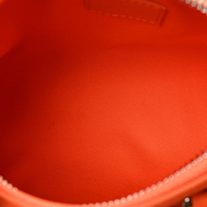 Louis Vuitton Grained Calfskin Aerogram Keepall XS Orange 5 of 8