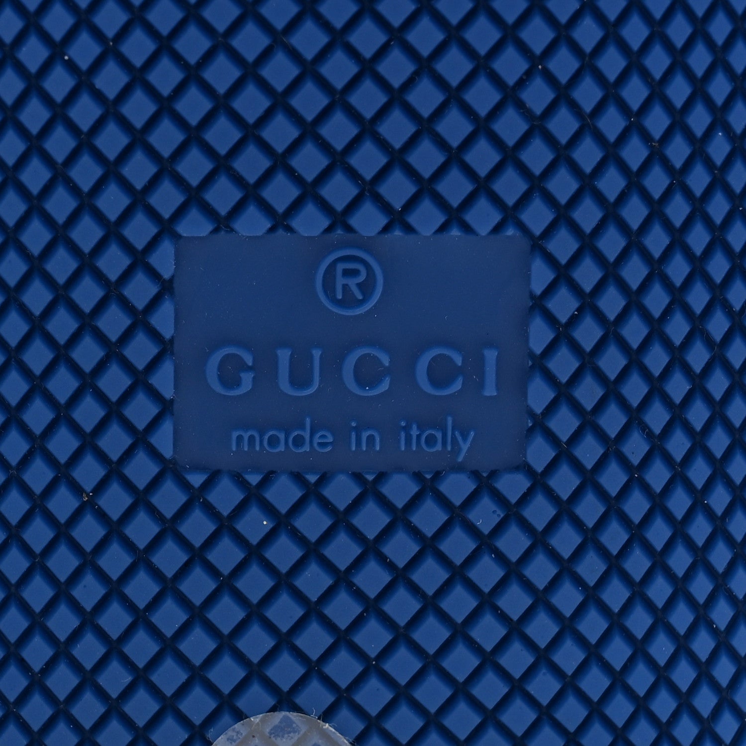 Gucci GG Supreme Monogram Demetra Mens Basket Low Top Sneakers 8 Blue Black 7 of 11