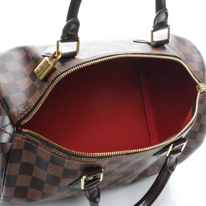 Louis Vuitton Damier Ebene Speedy 30 5 of 8