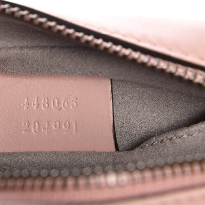 Gucci Calfskin Matelasse Mini GG Marmont Chain Shoulder Bag Perfect Pink 7 of 7