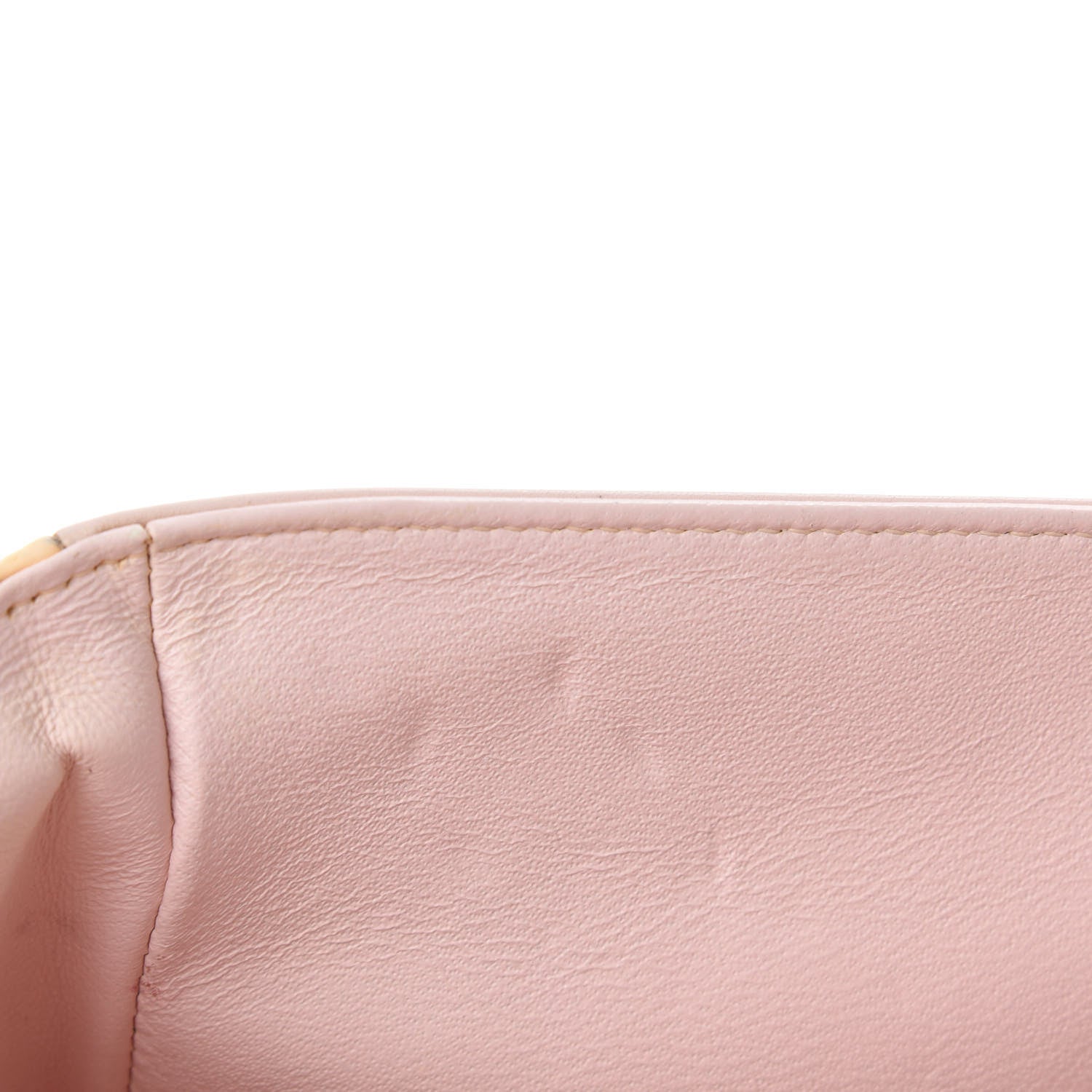 Chanel Patent Quilted Jumbo Double Flap Light Pink 10 of 13
