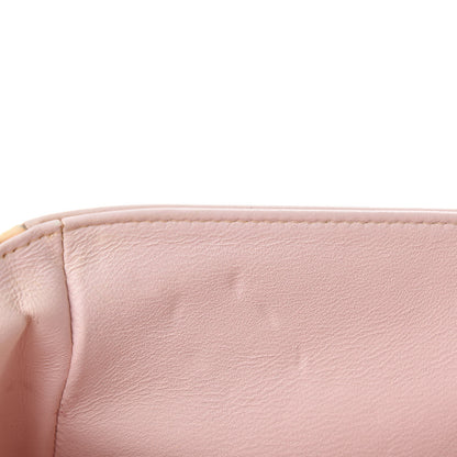 Chanel Patent Quilted Jumbo Double Flap Light Pink 10 of 13