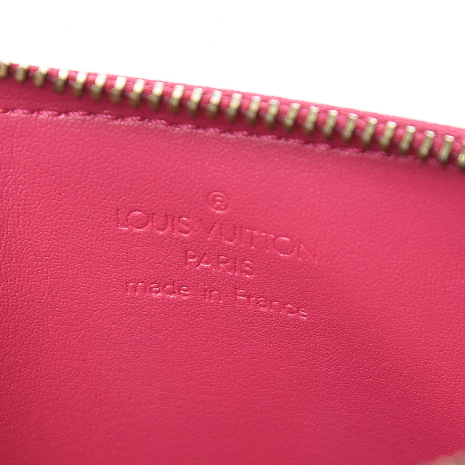 Louis Vuitton Vernis Lexington Pochette Fuchsia 6 of 11