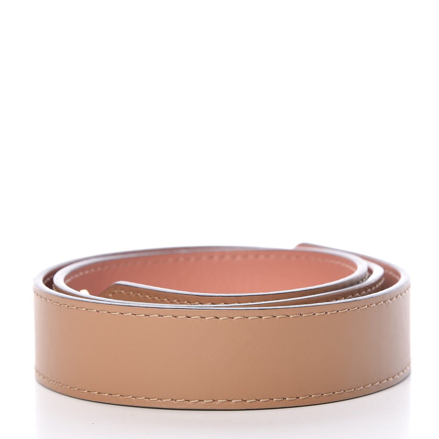 Calfskin Tuileries Besace Shoulder Strap Sesame Peach Creme
