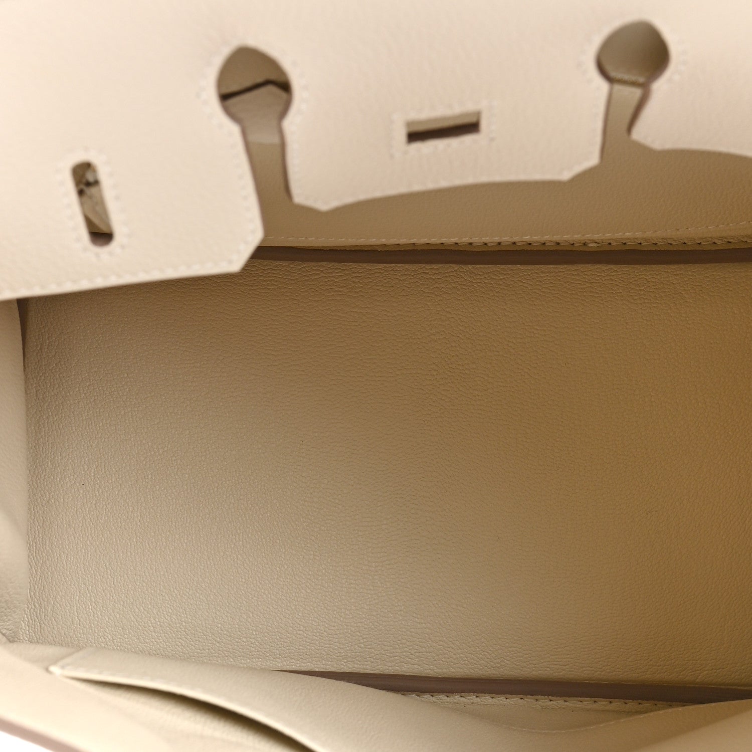 Hermes Togo Birkin 25 Craie 5 of 9