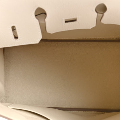 Hermes Togo Birkin 25 Craie 5 of 9