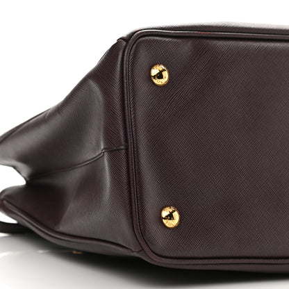 Prada Saffiano Medium Galleria Double Zip Tote Amaranto 9 of 12