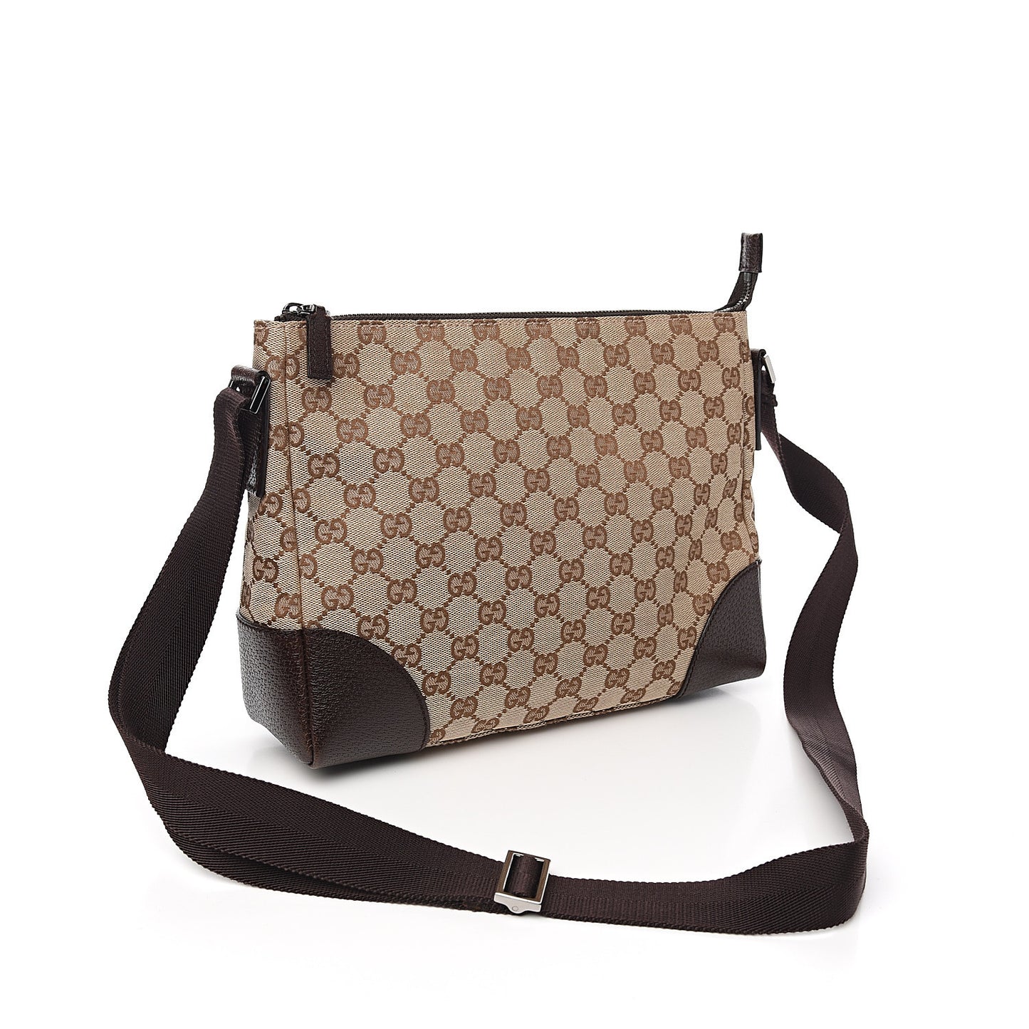 Monogram Joy Messenger Bag Dark Brown