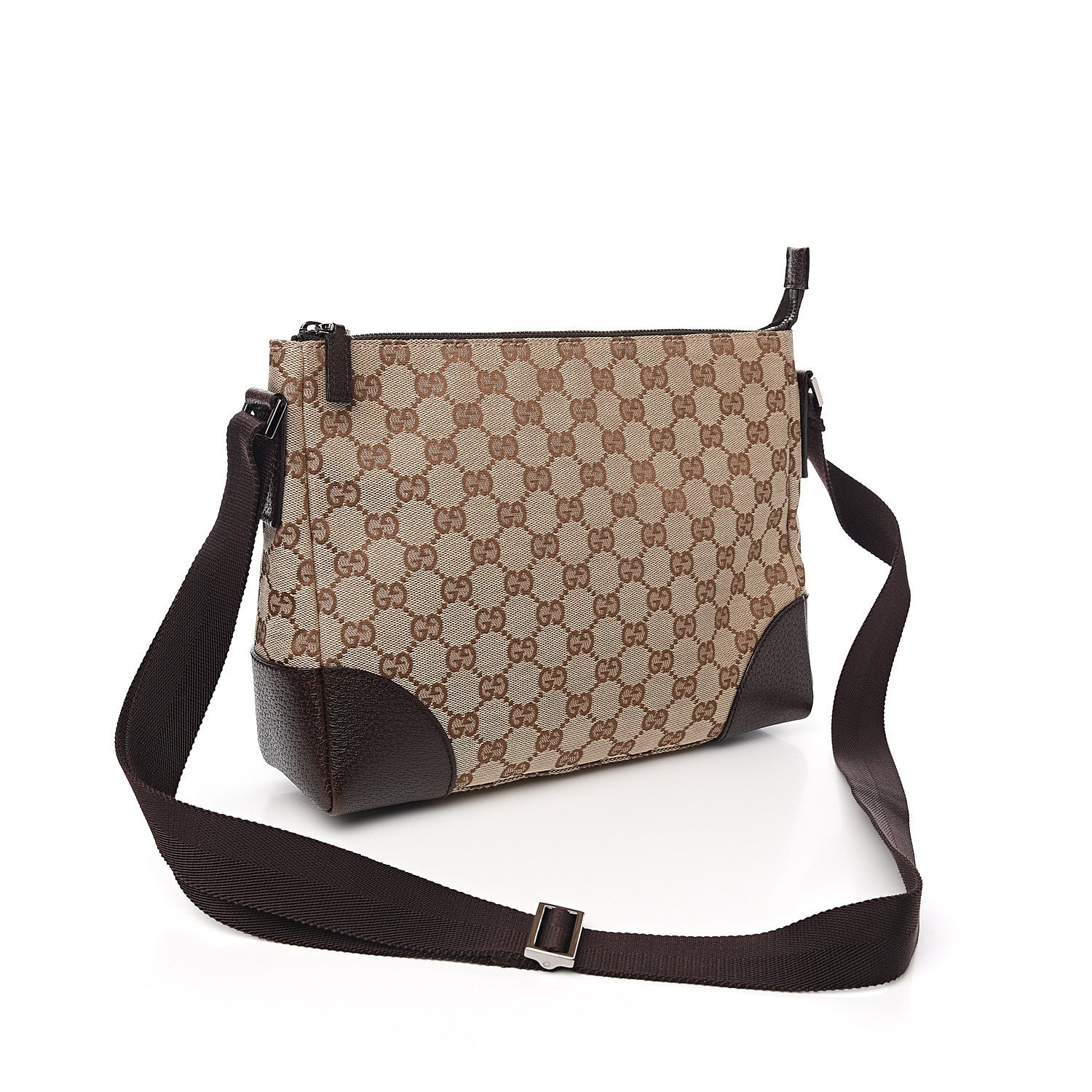 Gucci Monogram Joy Messenger Bag Dark Brown 2 of 9