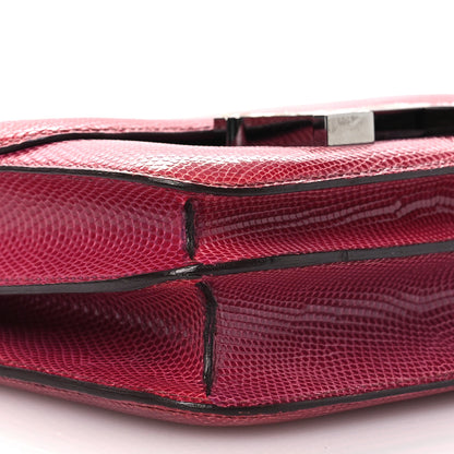 Hermes Lizard Constance 18 Fuchsia 9 of 13
