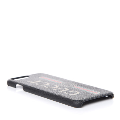 Gucci Rubber Print iPhone 7/8 Plus Case Black 4 of 6