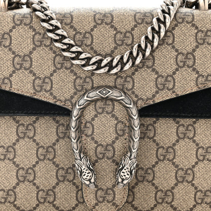 Gucci GG Supreme Monogram Mini Dionysus Shoulder Bag Black 8 of 12