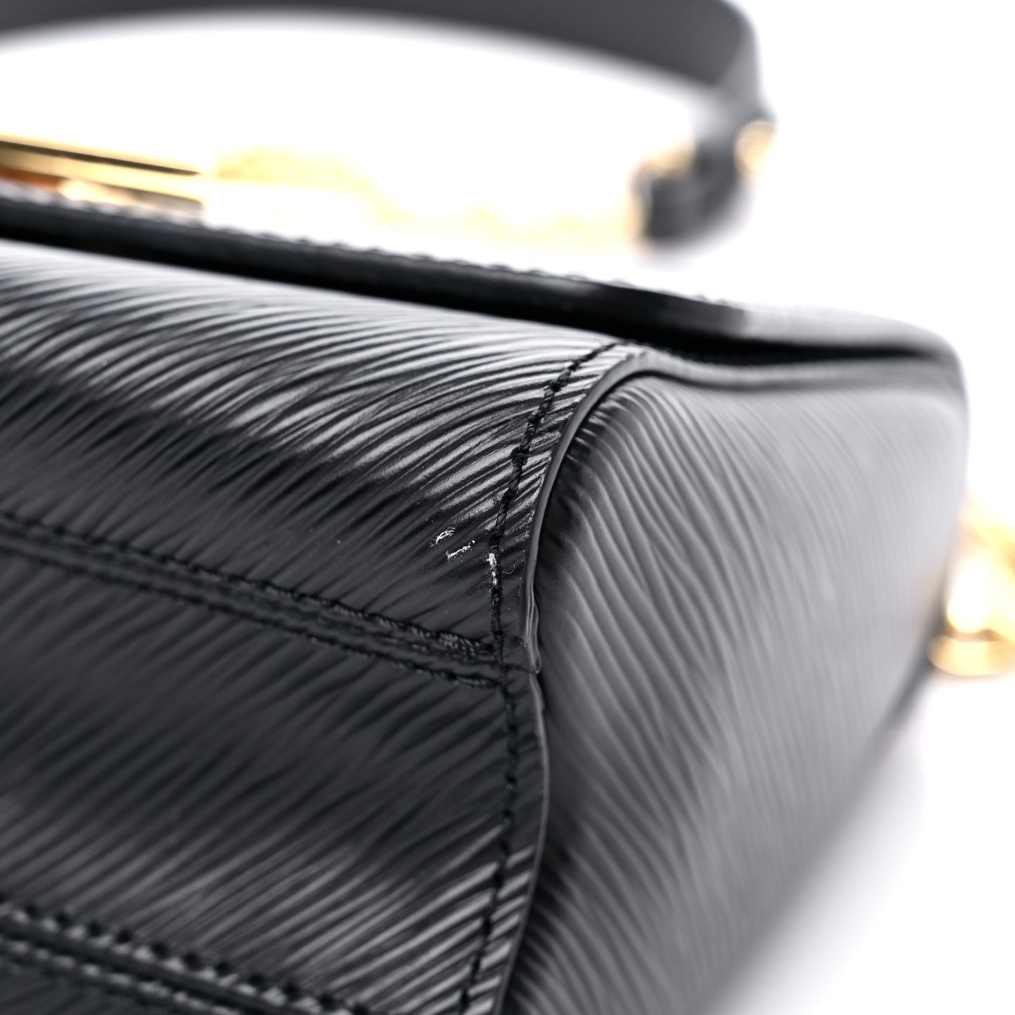 Epi Twist Shoulder Bag PM Black