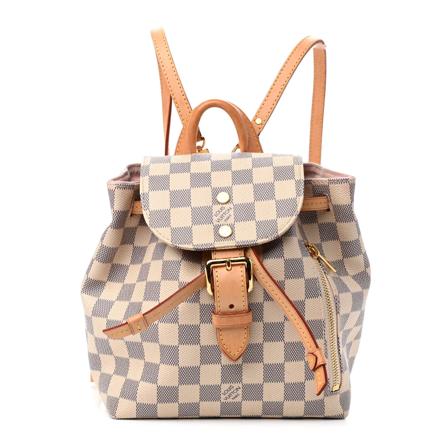 Louis Vuitton Damier Azur Sperone BB Backpack 1 of 9