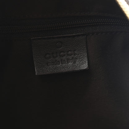Gucci Monogram Large D Gold Hobo Dark Brown 6 of 10