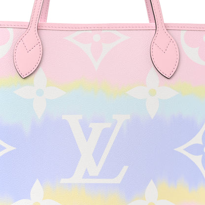Louis Vuitton Monogram Escale Neverfull MM Pastel 8 of 11