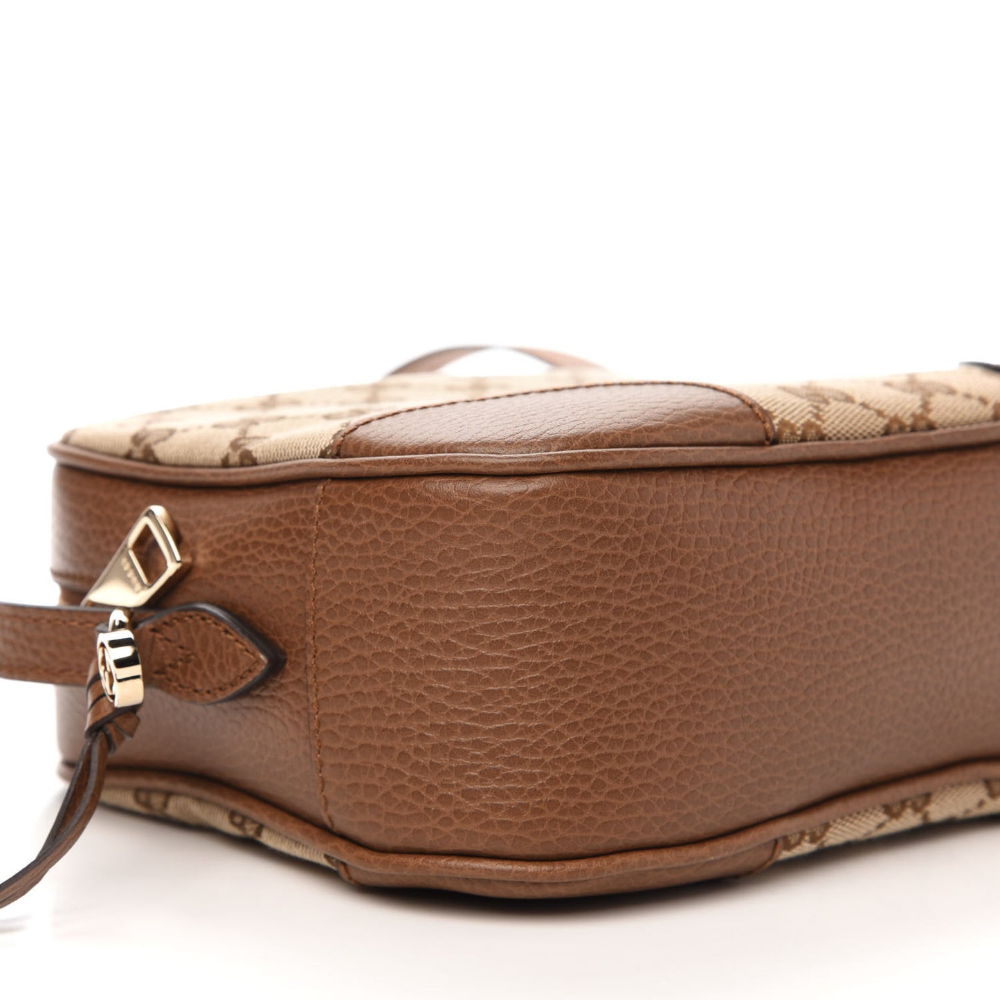 Monogram Mini Bree Messenger Bag Beige Tabacco