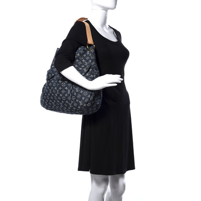 Louis Vuitton Denim Daily GM Gris Blue 2 of 9