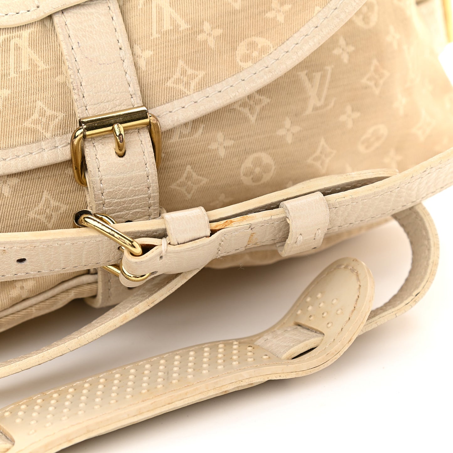 Monogram Mini Lin Saumur Dune