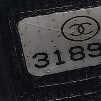 Chanel Lambskin Quilted Chanel 19 Flap Card Holder Black 7 of 8