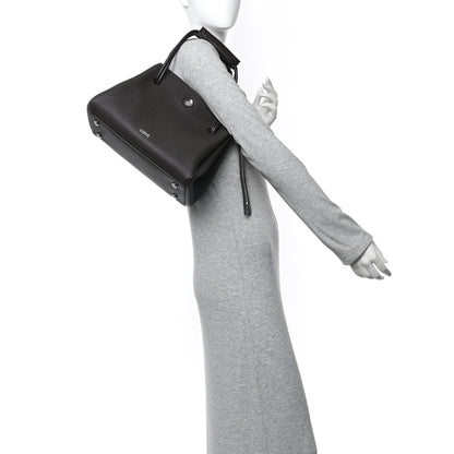 Loewe Grained Calfskin Medium Madrid Bag  Dark Ebony 2 of 9