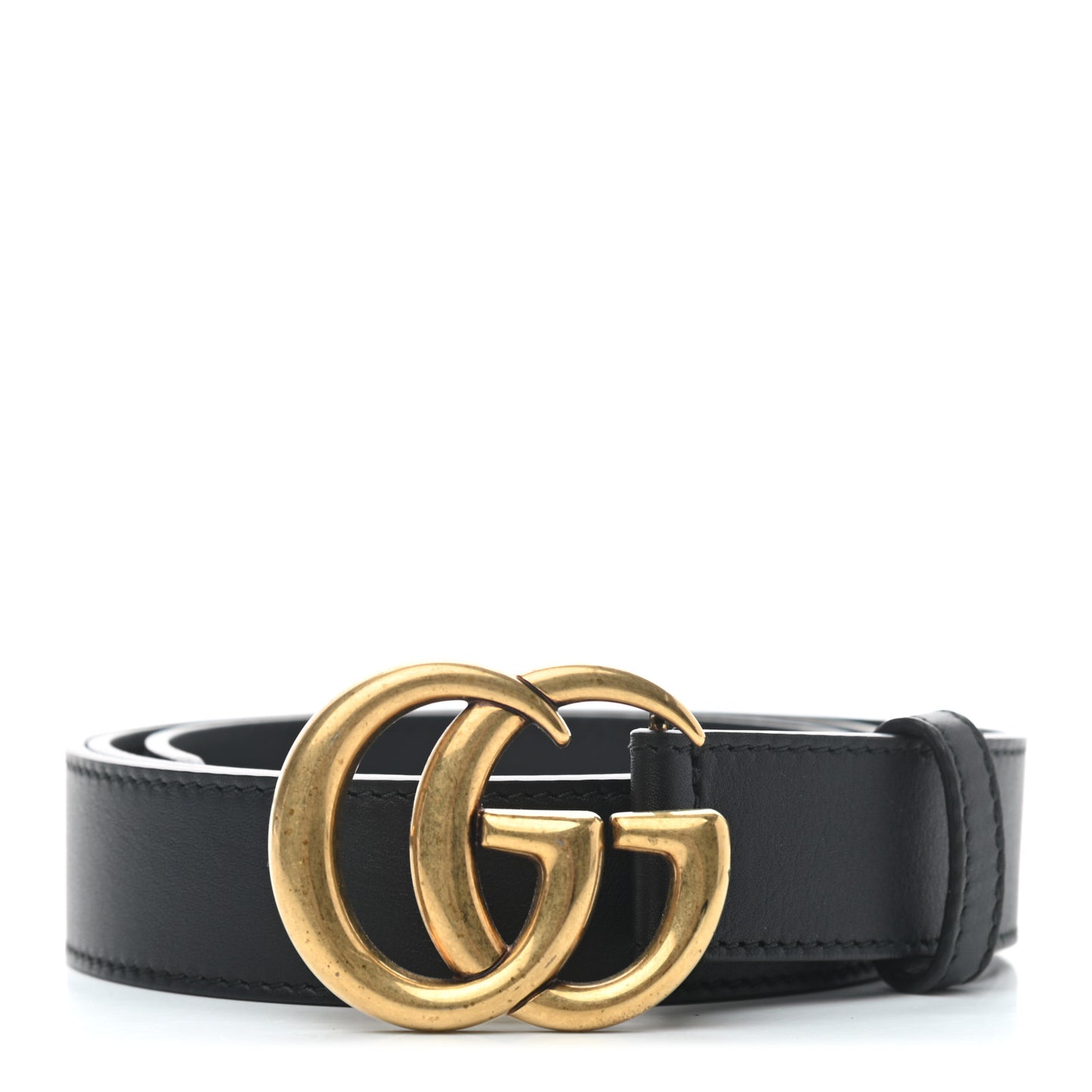 Calfskin Double G 30mm Belt 90 36 Black
