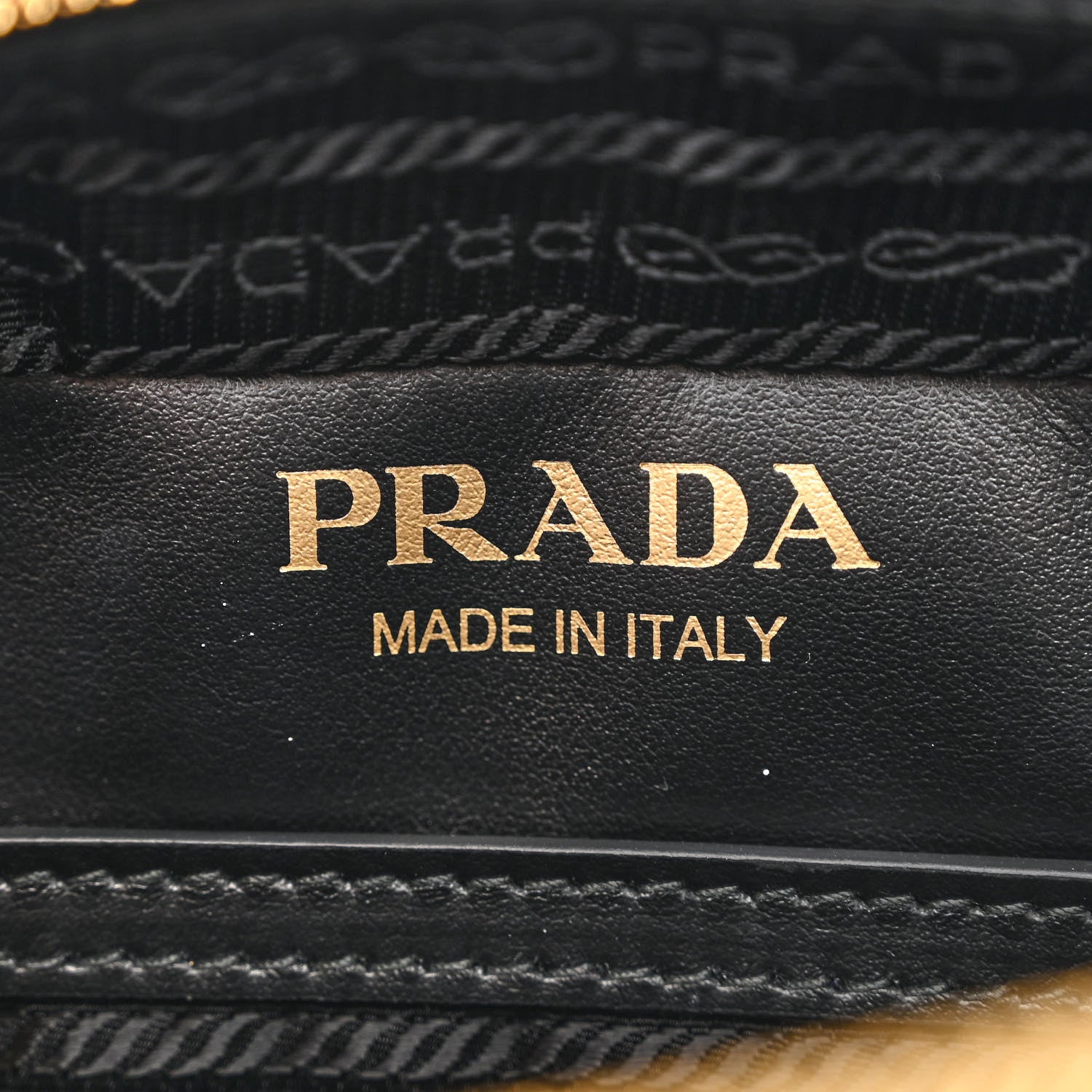 Prada Jacquard Saffiano Triangolo Symbole Embroidered Medium Shoulder Bag Black Edera 6 of 12