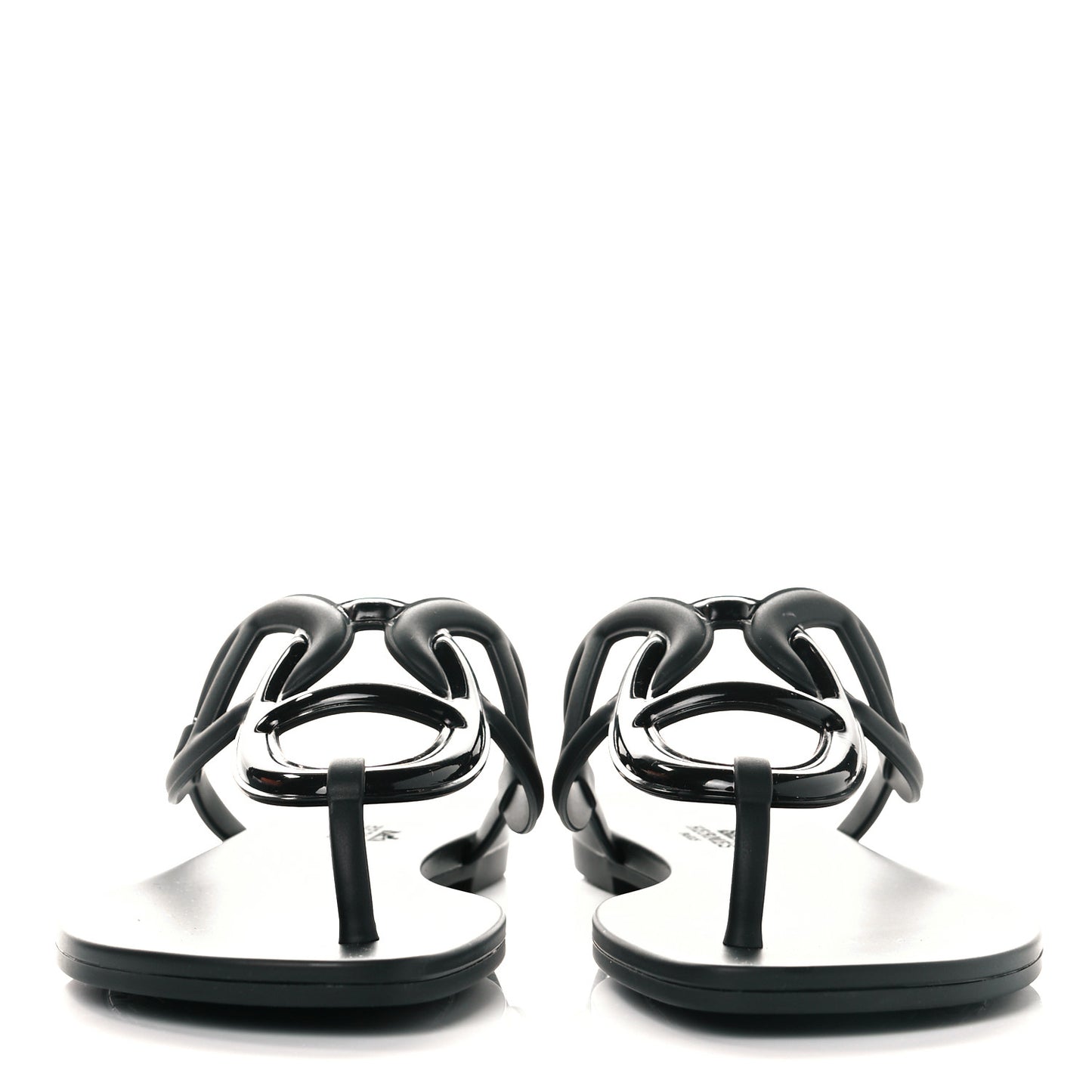 Rubber Womens Egerie Sandals 38 Black