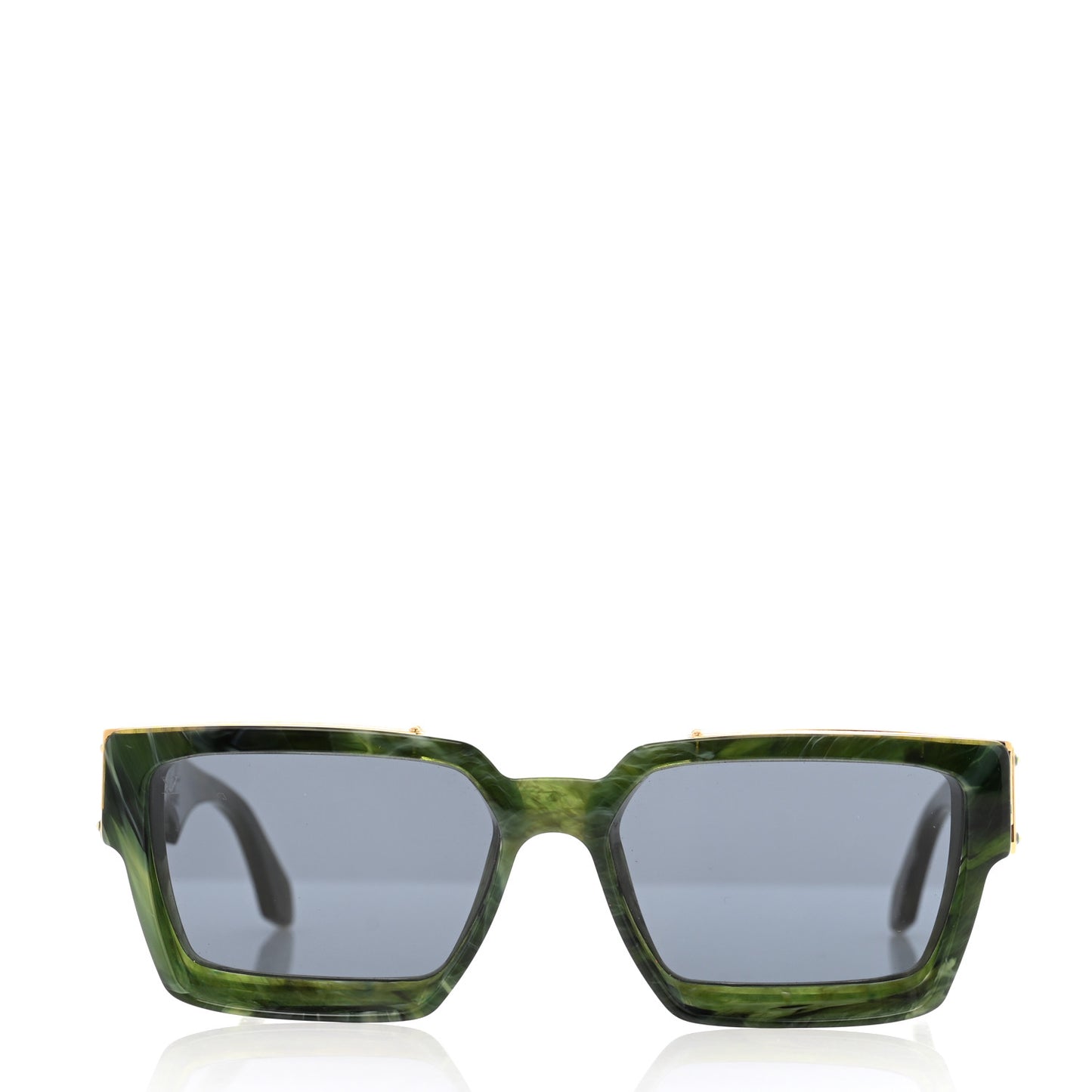 Acetate 1.1 Millionaires Z1167E Sunglasses Green Marble