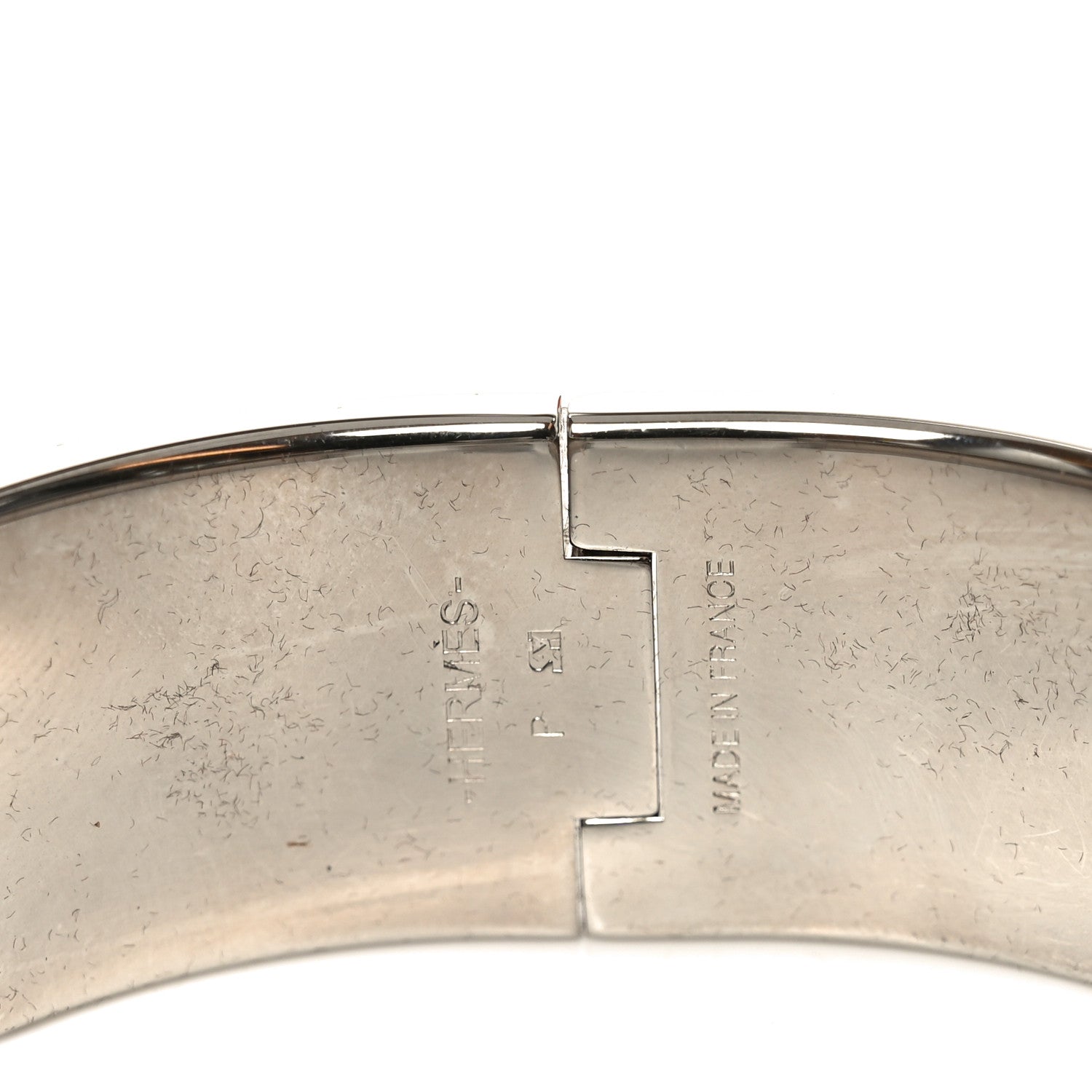 Hermes Enamel Wide Clic Clac H Bracelet PM Black 8 of 10