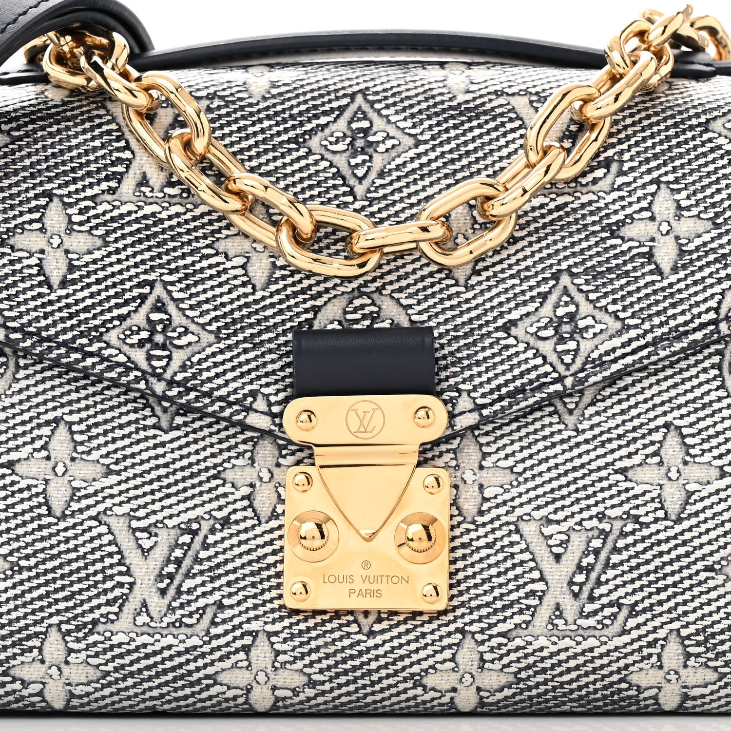 Louis Vuitton Monoglam Pochette Metis East West Blue 7 of 9