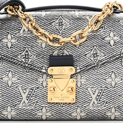 Louis Vuitton Monoglam Pochette Metis East West Blue 7 of 9