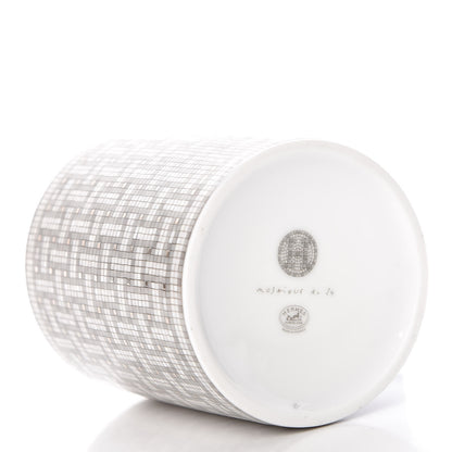 Hermes Porcelain Mosaique au 24 Mug Platinum 4 of 6