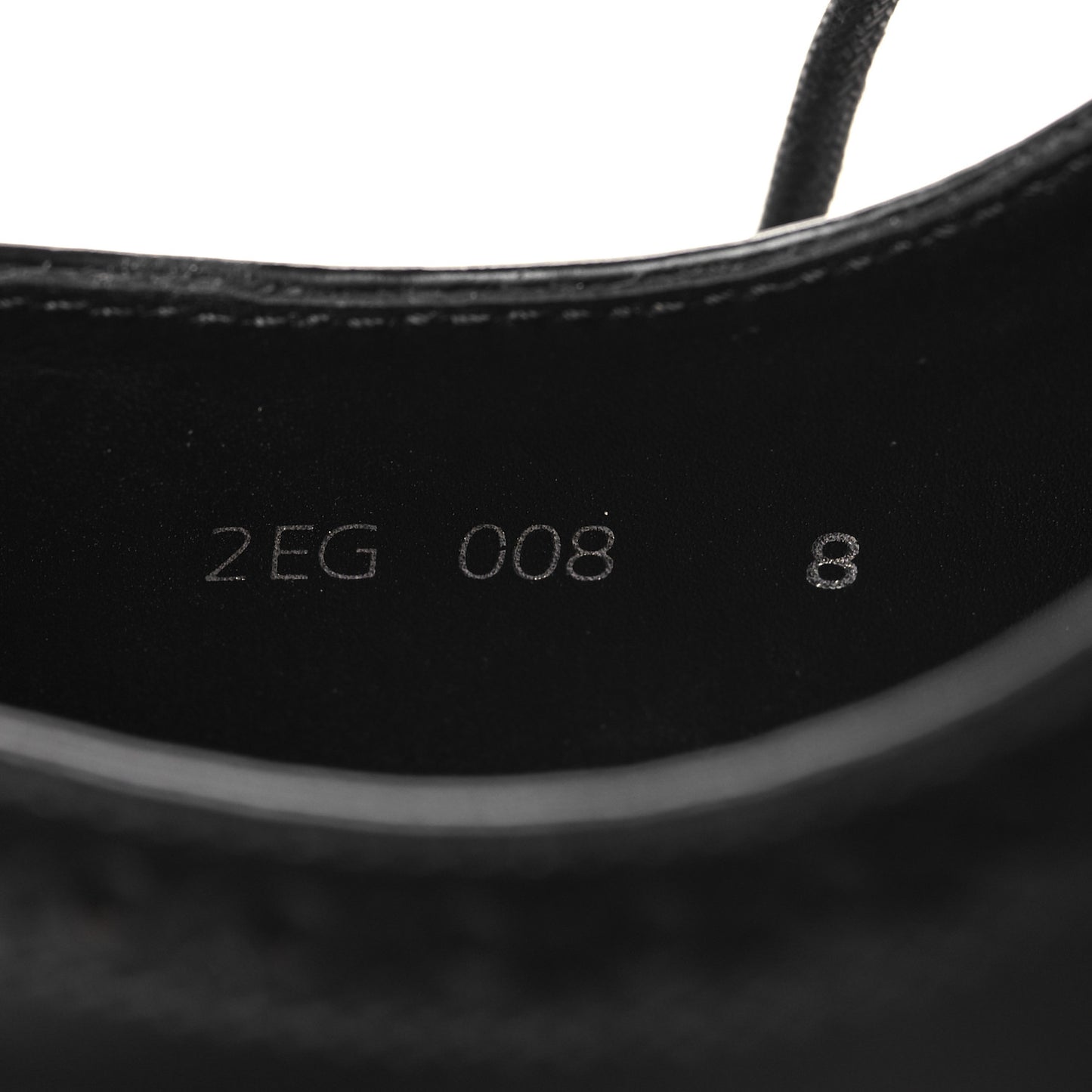 Spazzolato Rois Lace Up Uomo Brogue Loafers 8 Black