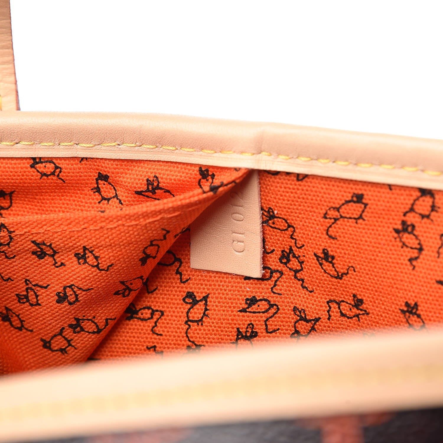 Louis Vuitton Catogram Neverfull MM Marron 8 of 11