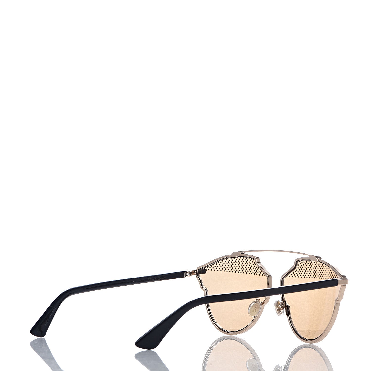 Christian Dior Studded So Real Sunglasses Gold 4 of 8