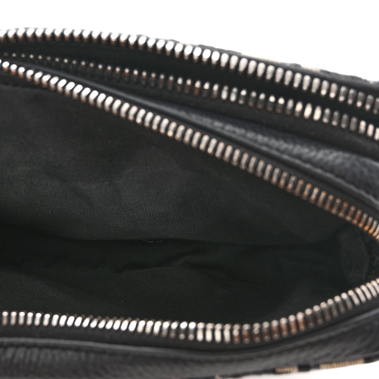 Christian Dior Oblique Pouch Navy Blue 6 of 10