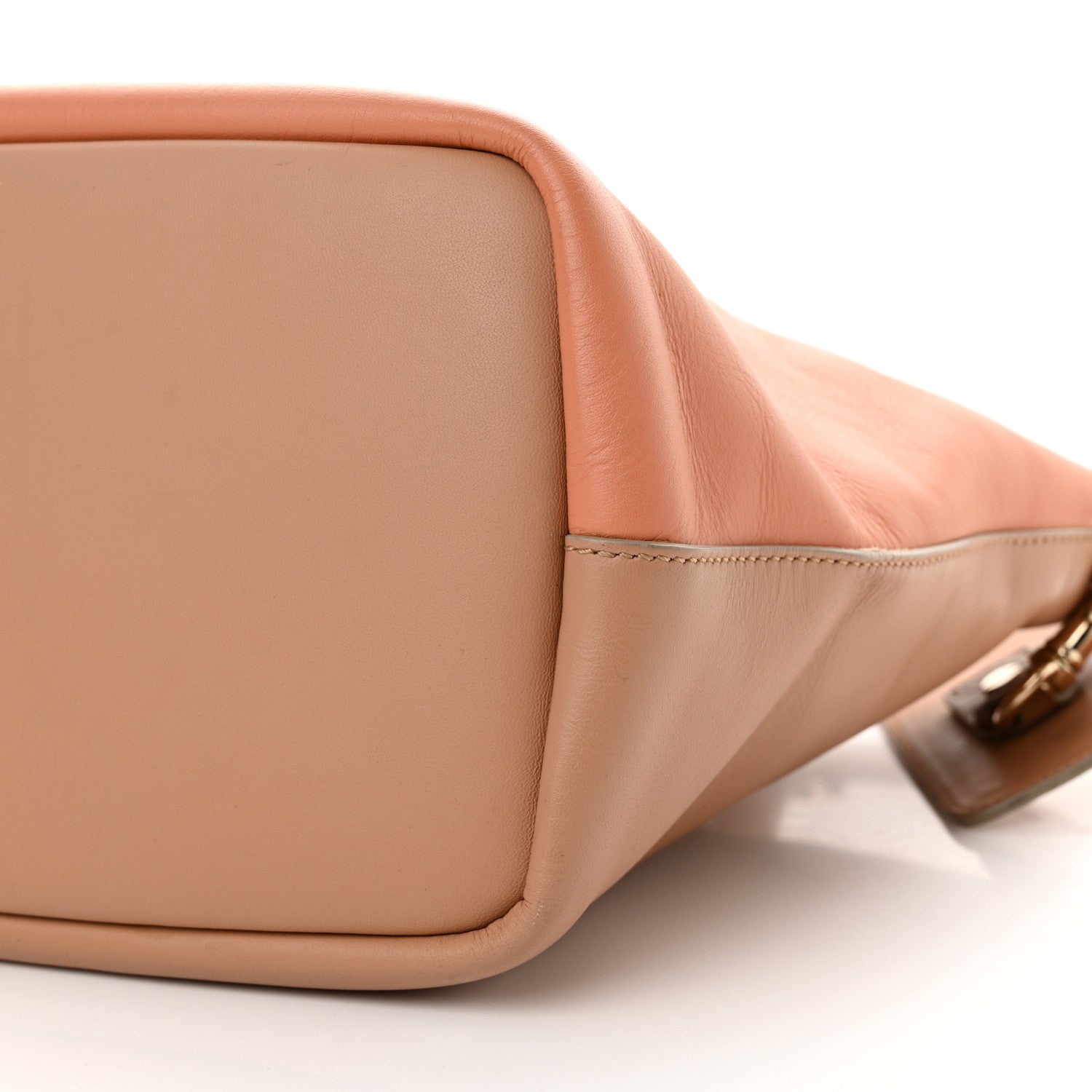 Chloe Smooth Calfskin Medium Baylee Tote Wet Sand Coral Reef 10 of 13