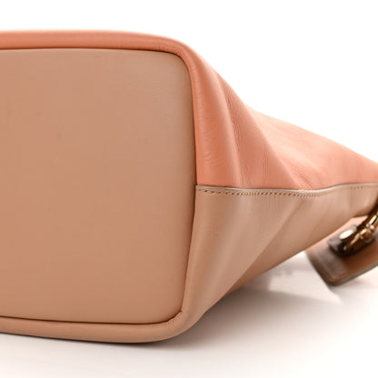 Chloe Smooth Calfskin Medium Baylee Tote Wet Sand Coral Reef 10 of 13