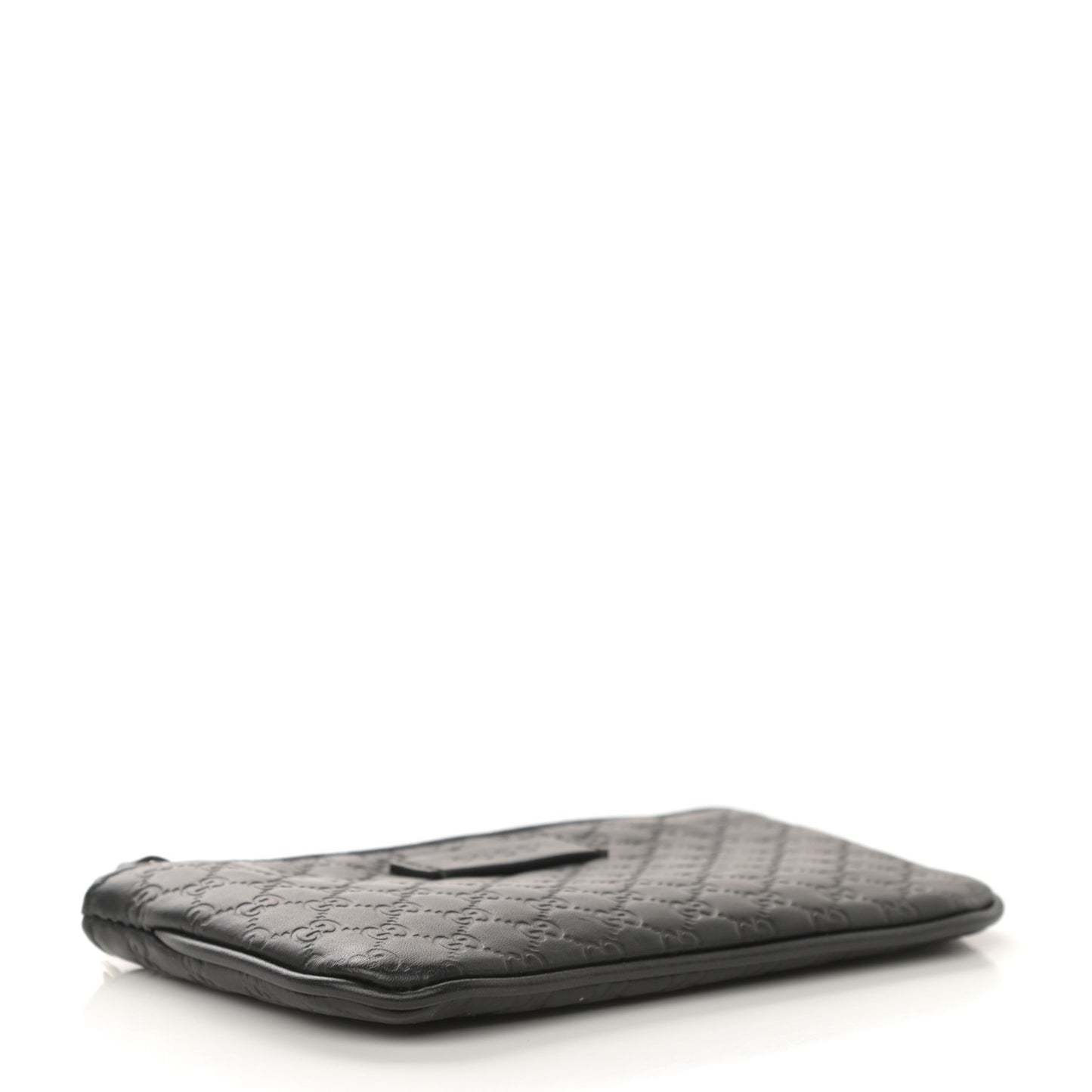 Microguccissima Key Ring Coin Case Black