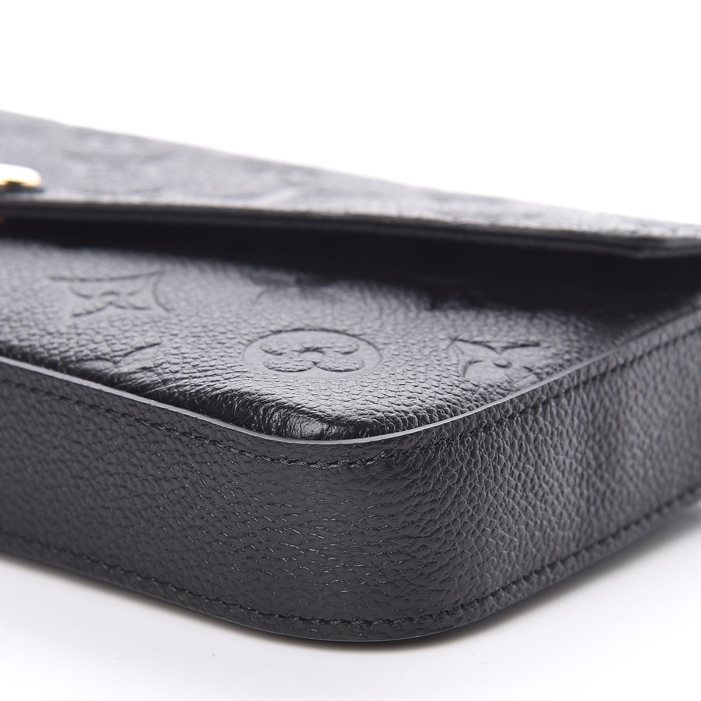 Empreinte Pochette Felicie Chain Wallet Black