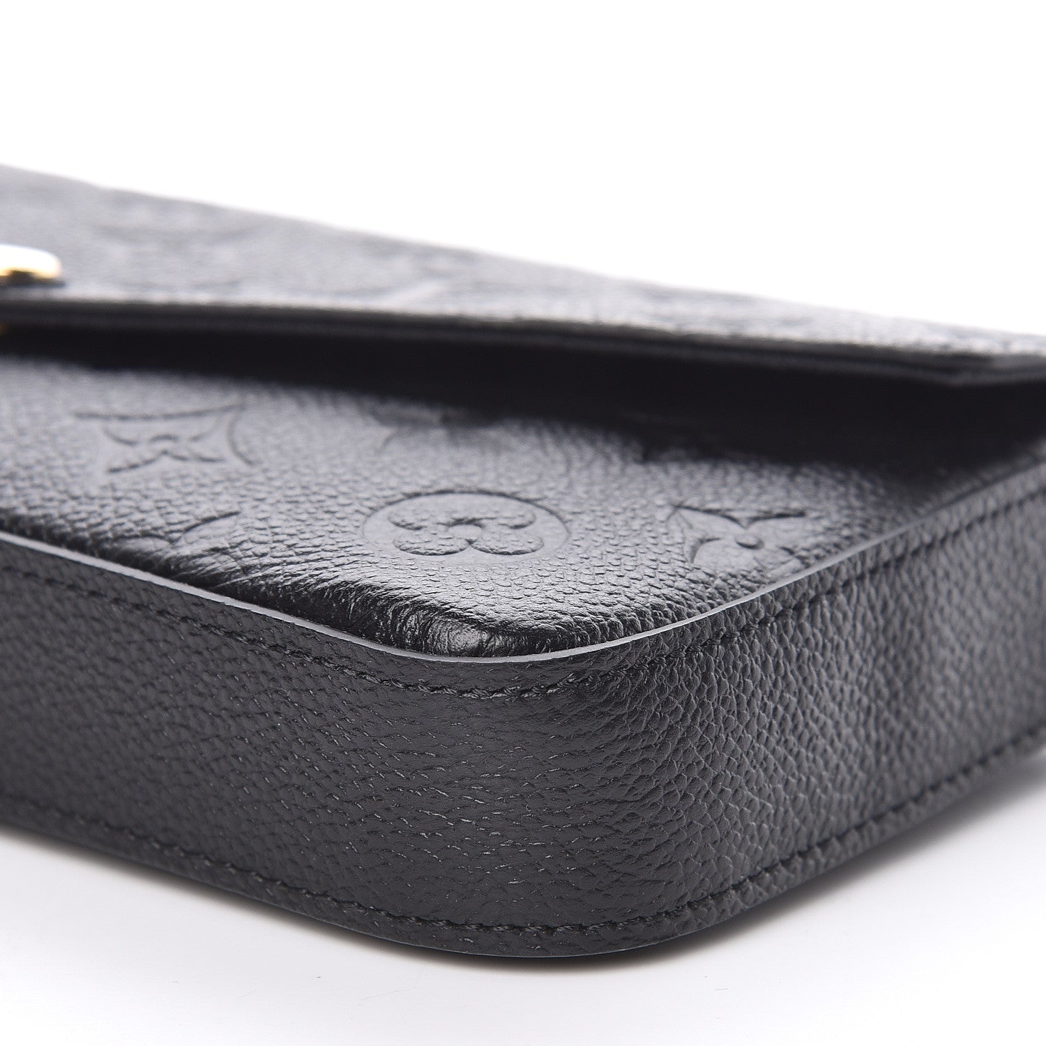 Louis Vuitton Empreinte Pochette Felicie Chain Wallet Black 11 of 11