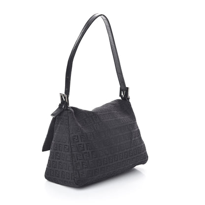 Fendi Zucchino Mama Baguette Black 3 of 15