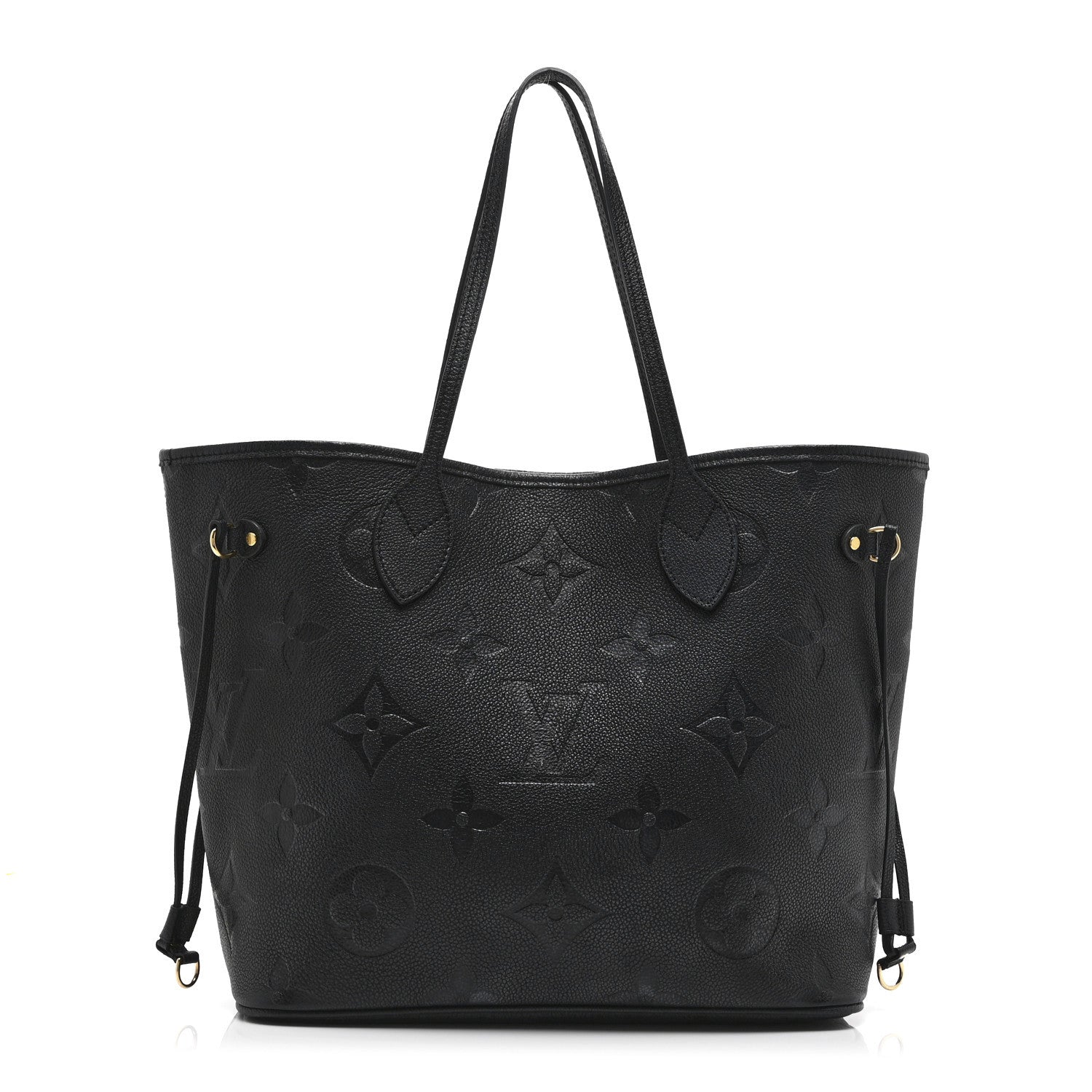 Louis Vuitton Empreinte Monogram Giant Neverfull MM Black 1 of 9