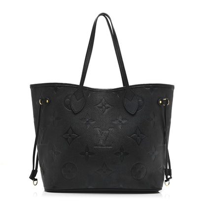 Louis Vuitton Empreinte Monogram Giant Neverfull MM Black 1 of 9